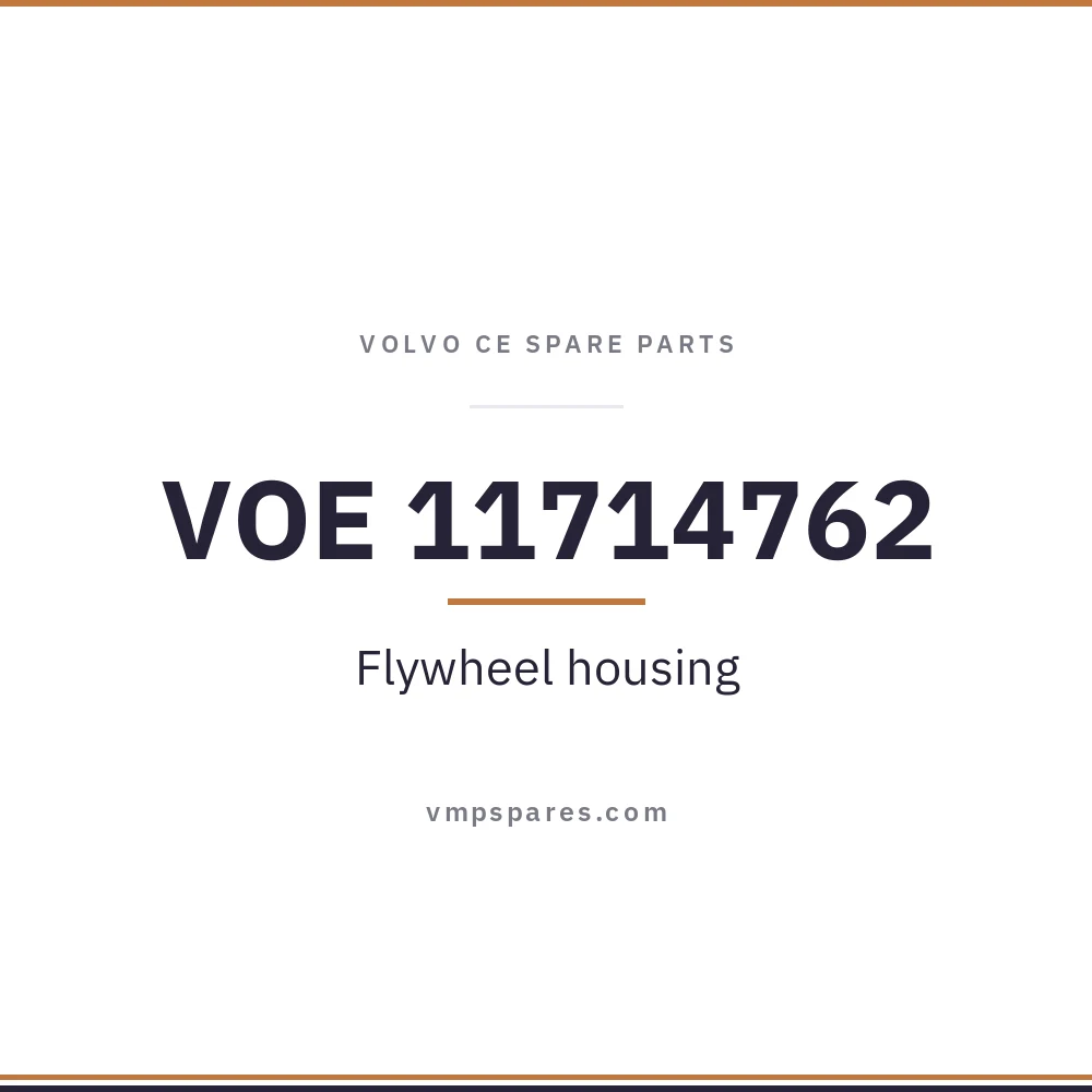 VOE 11714762 – Flywheel housing