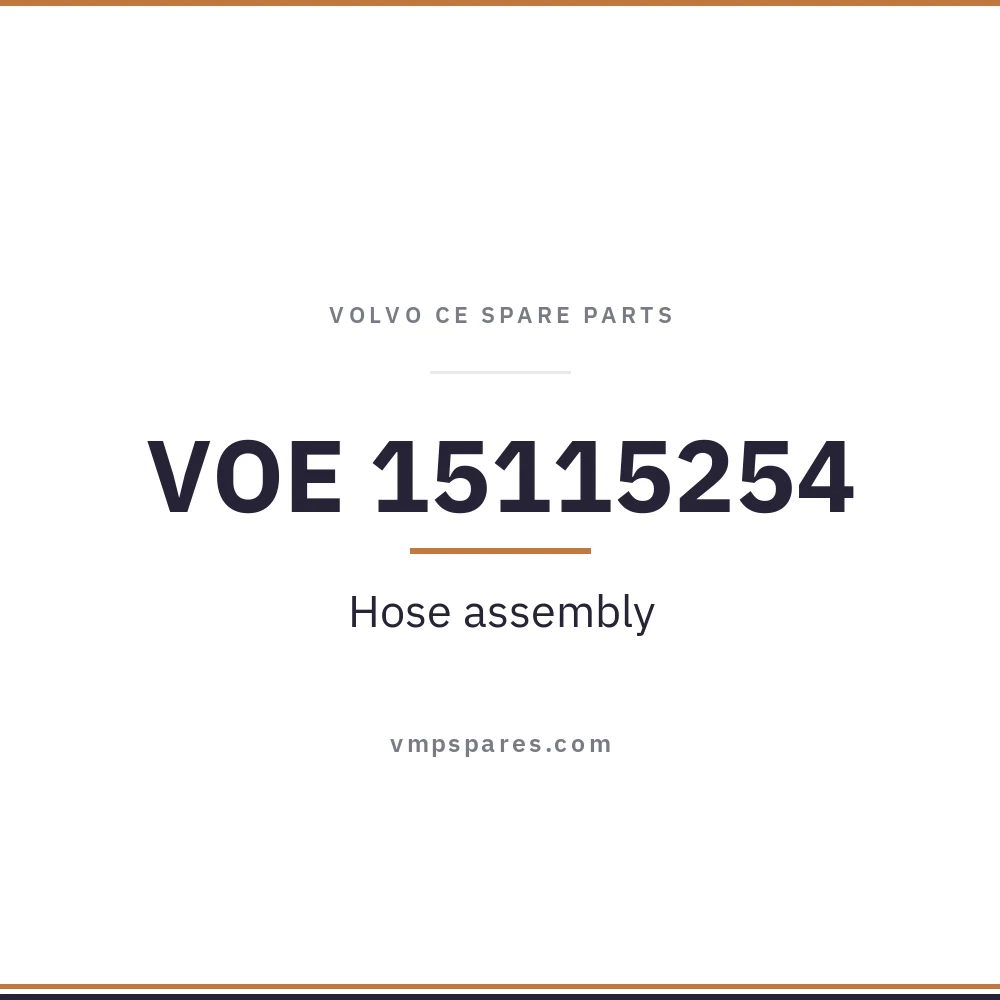 VOE 15115254 – Hose assembly