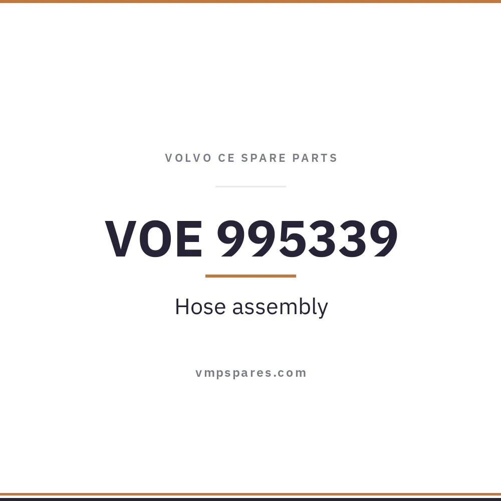 VOE 995339 – Hose assembly