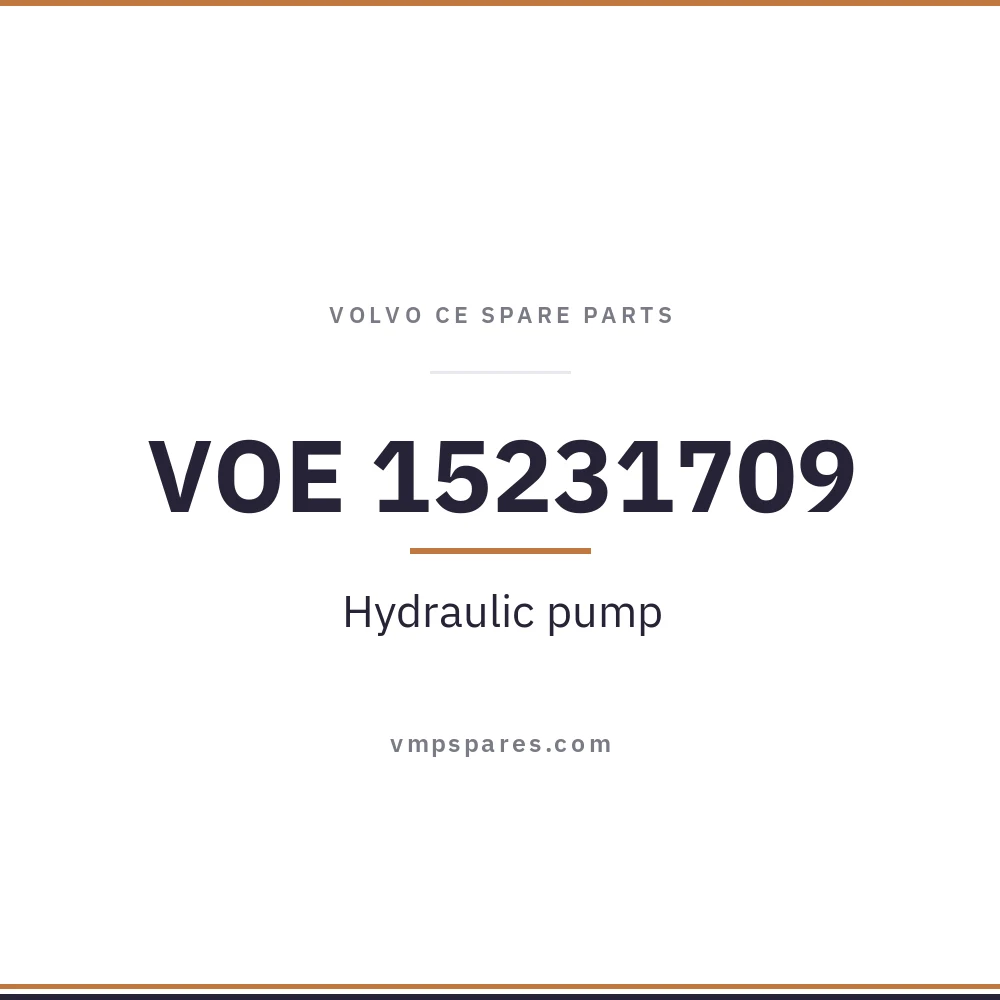 VOE 15231709 – Hydraulic pump