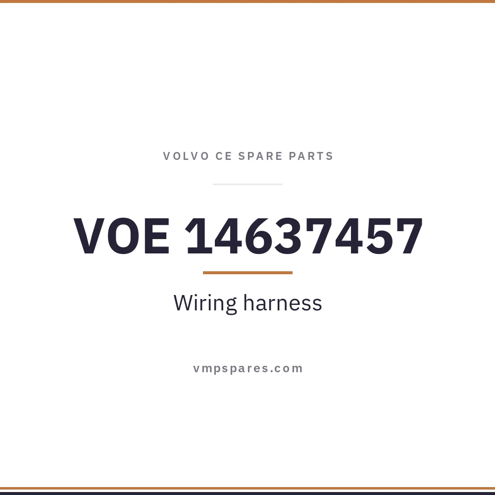 VOE 14637457 – Wiring harness