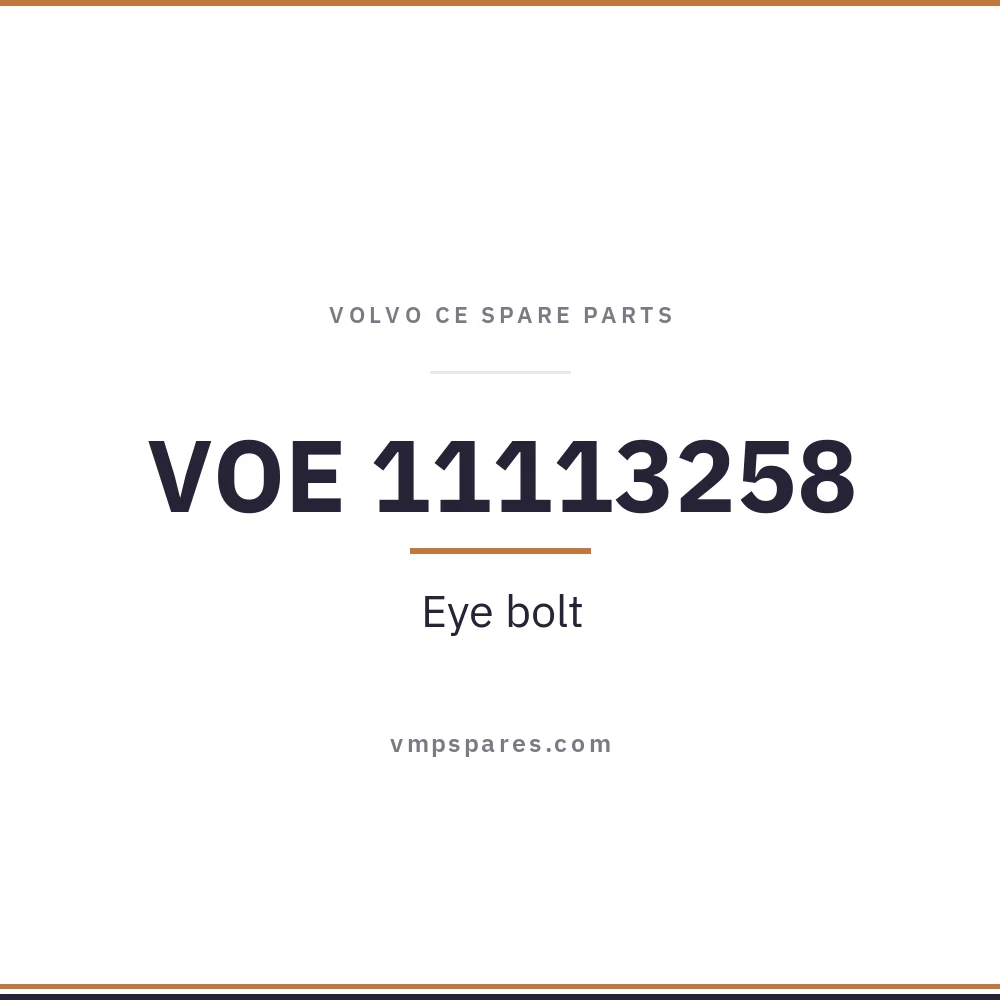 VOE 11113258 – Eye bolt