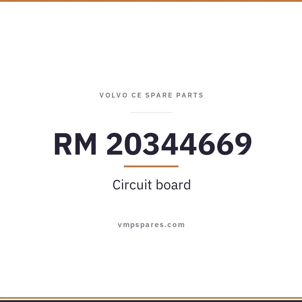RM 20344669 – Circuit board