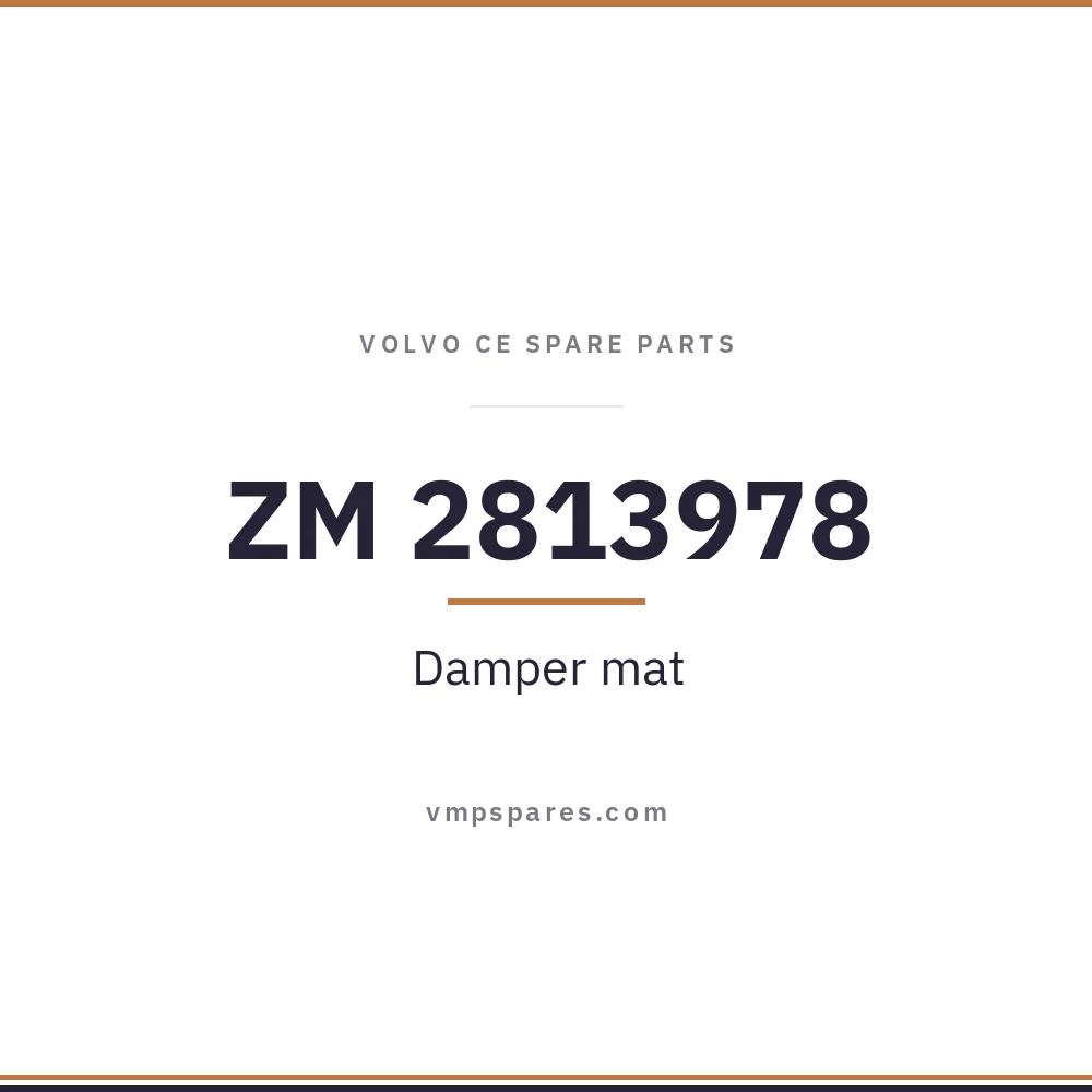 ZM 2813978 – Damper mat