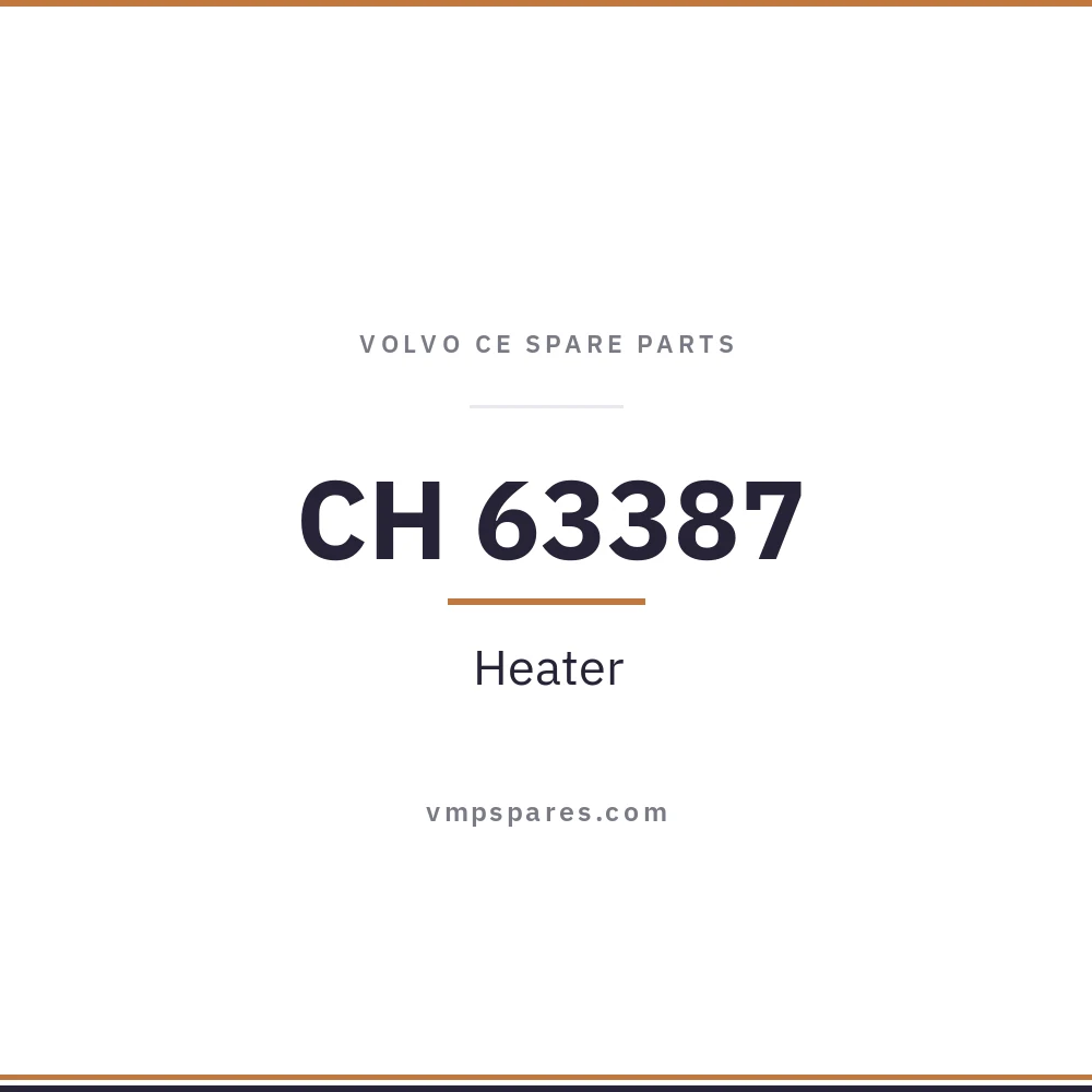 CH 63387 – Heater