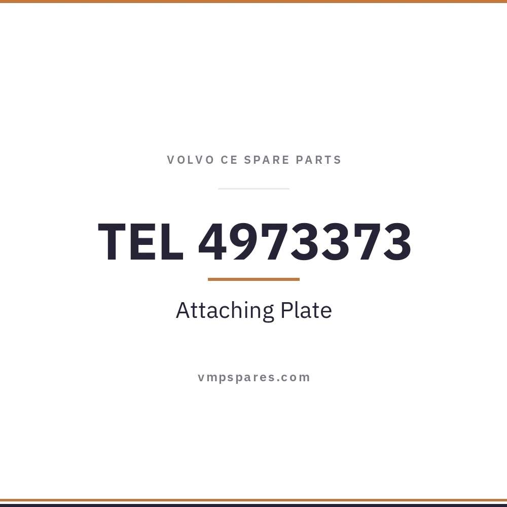 TEL 4973373 – Attaching Plate