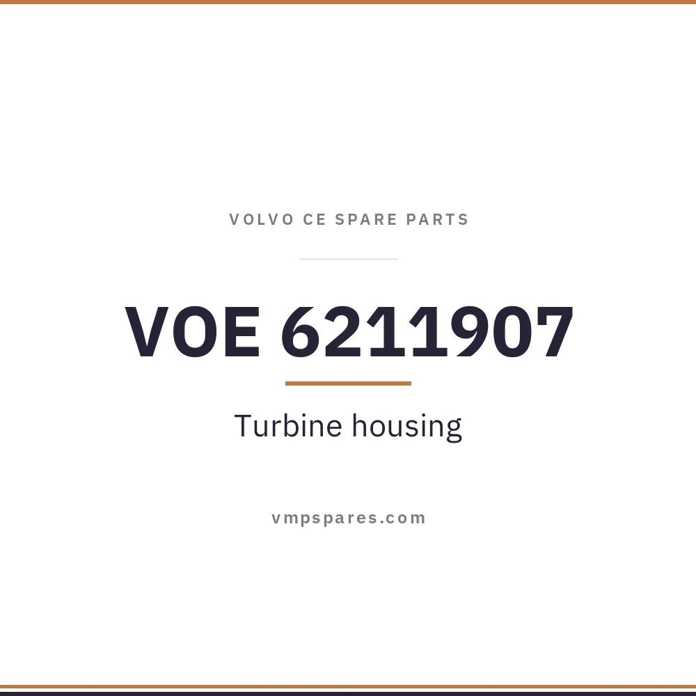 VOE 6211907 – Turbine housing