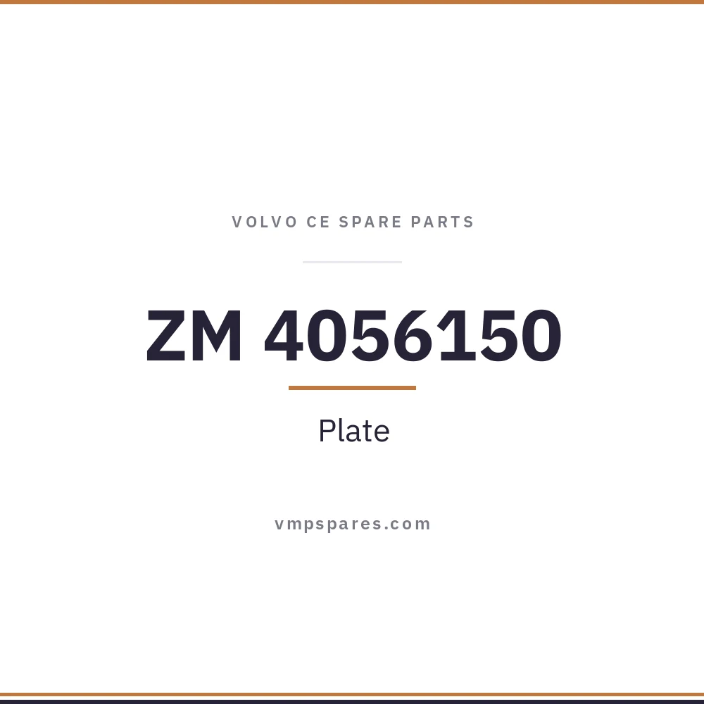 ZM 4056150 – Plate
