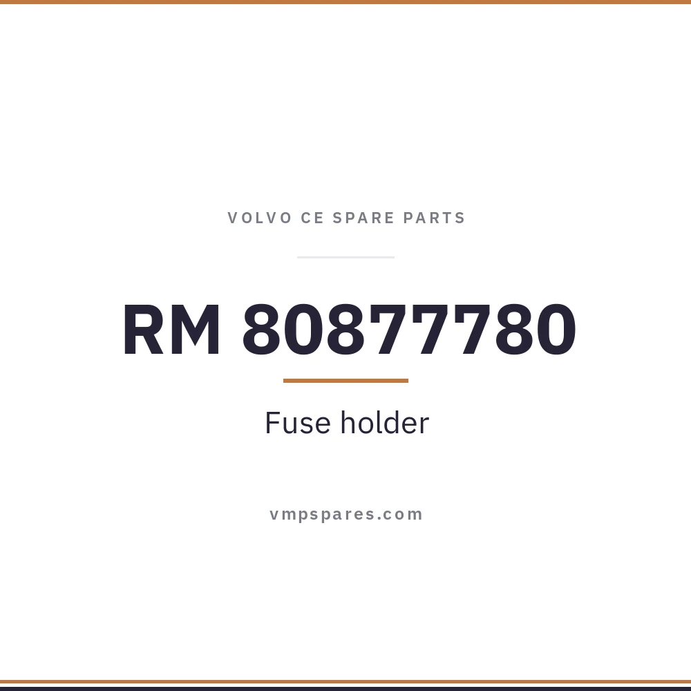 RM 80877780 – Fuse holder