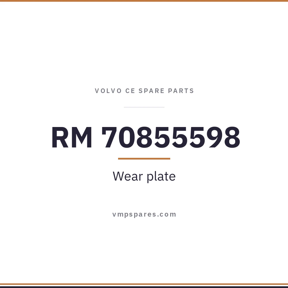 RM 70855598 – Wear plate