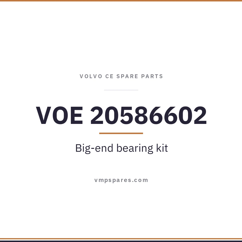 VOE 20586602 – Big-end bearing kit