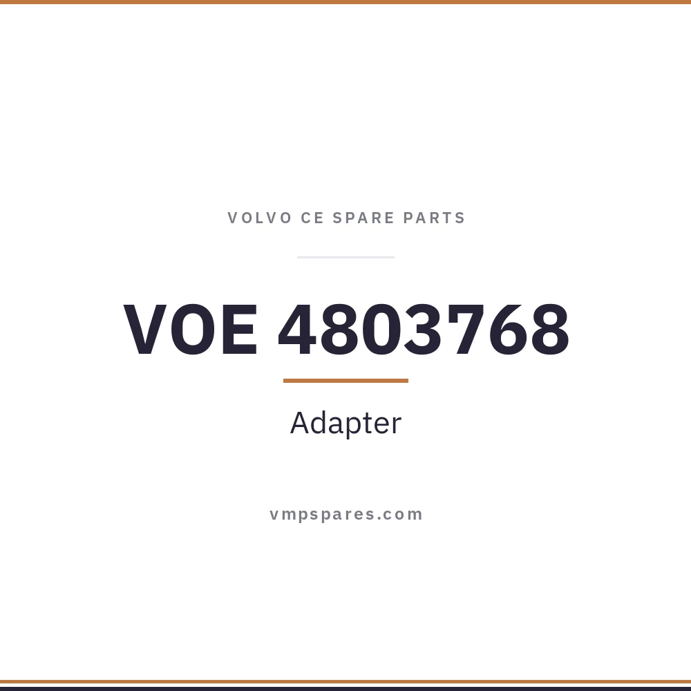 VOE 4803768 – Adapter