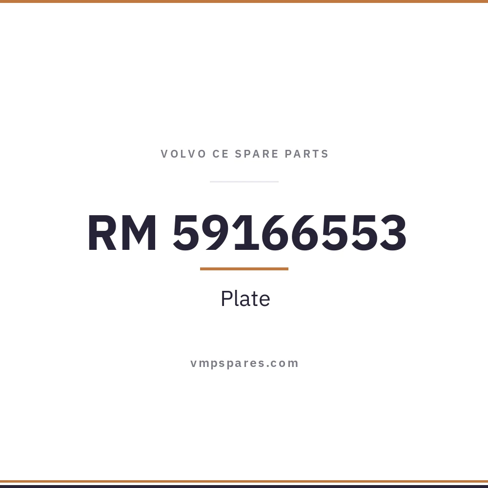 RM 59166553 – Plate