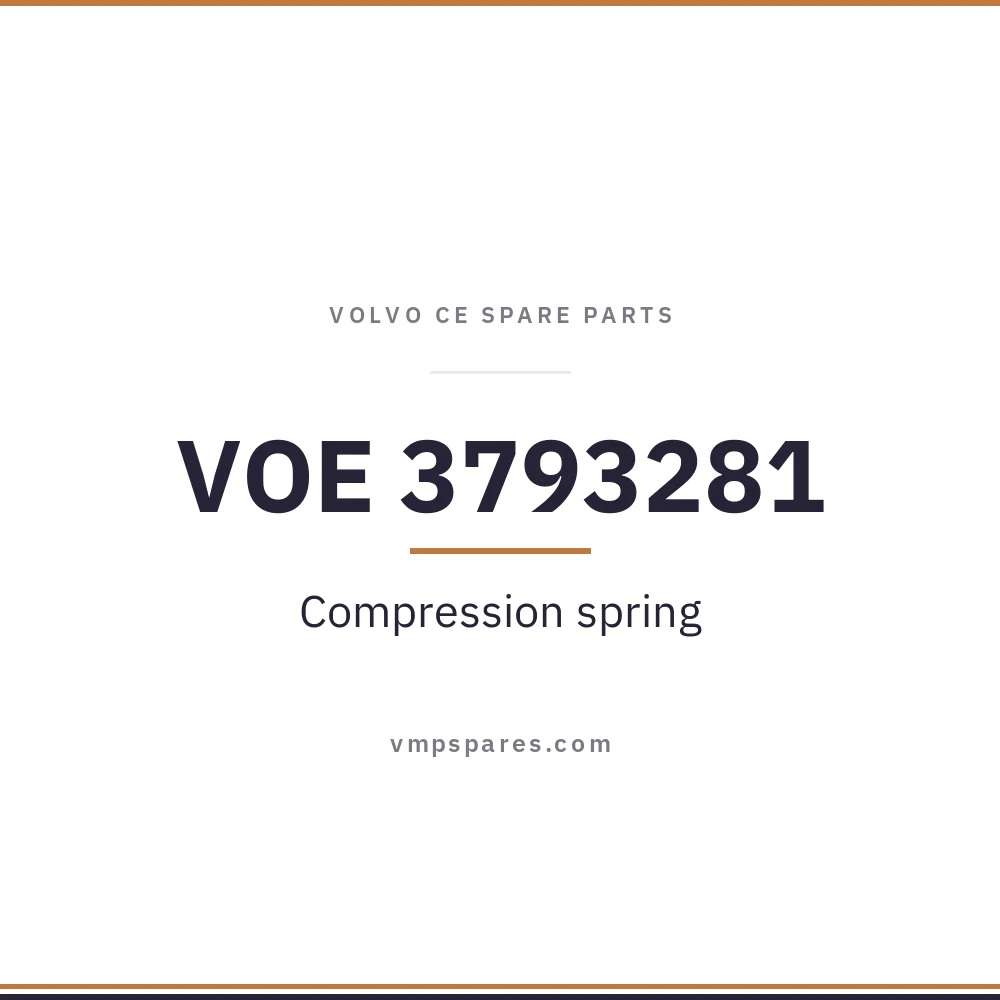 VOE 3793281 – Compression spring