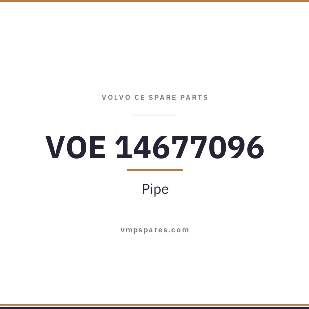 VOE 14677096 – Pipe