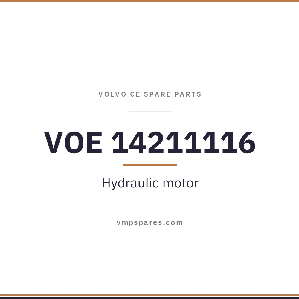 VOE 14211116 – Hydraulic motor
