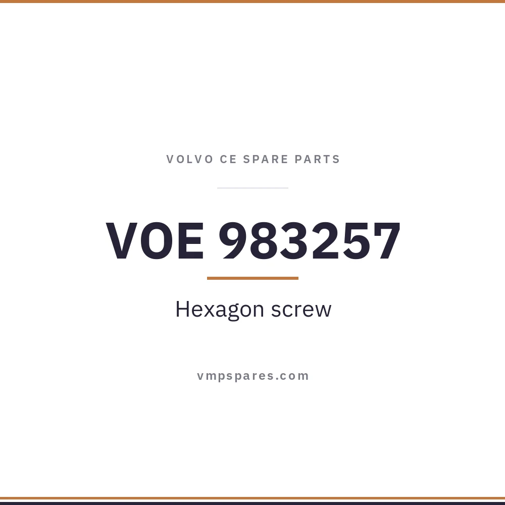 VOE 983257 – Hexagon screw