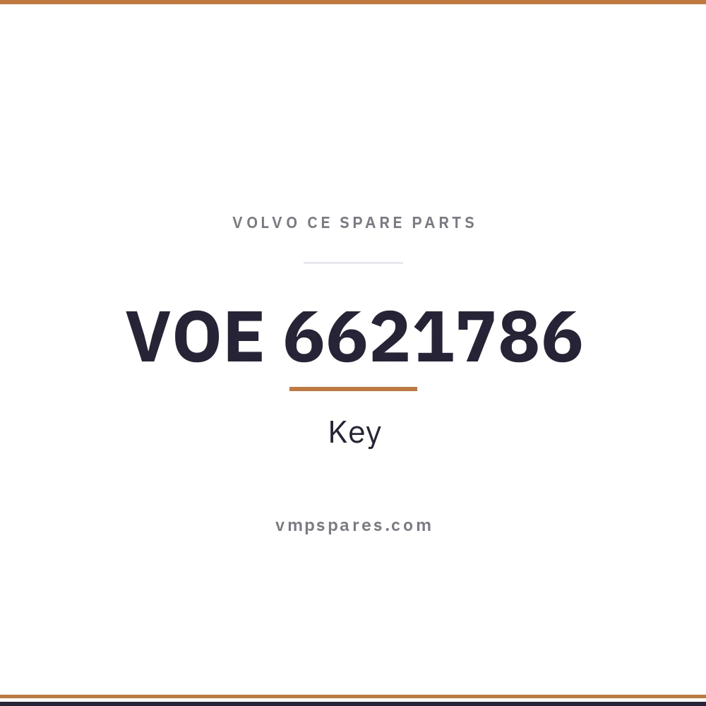 VOE 6621786 – Key