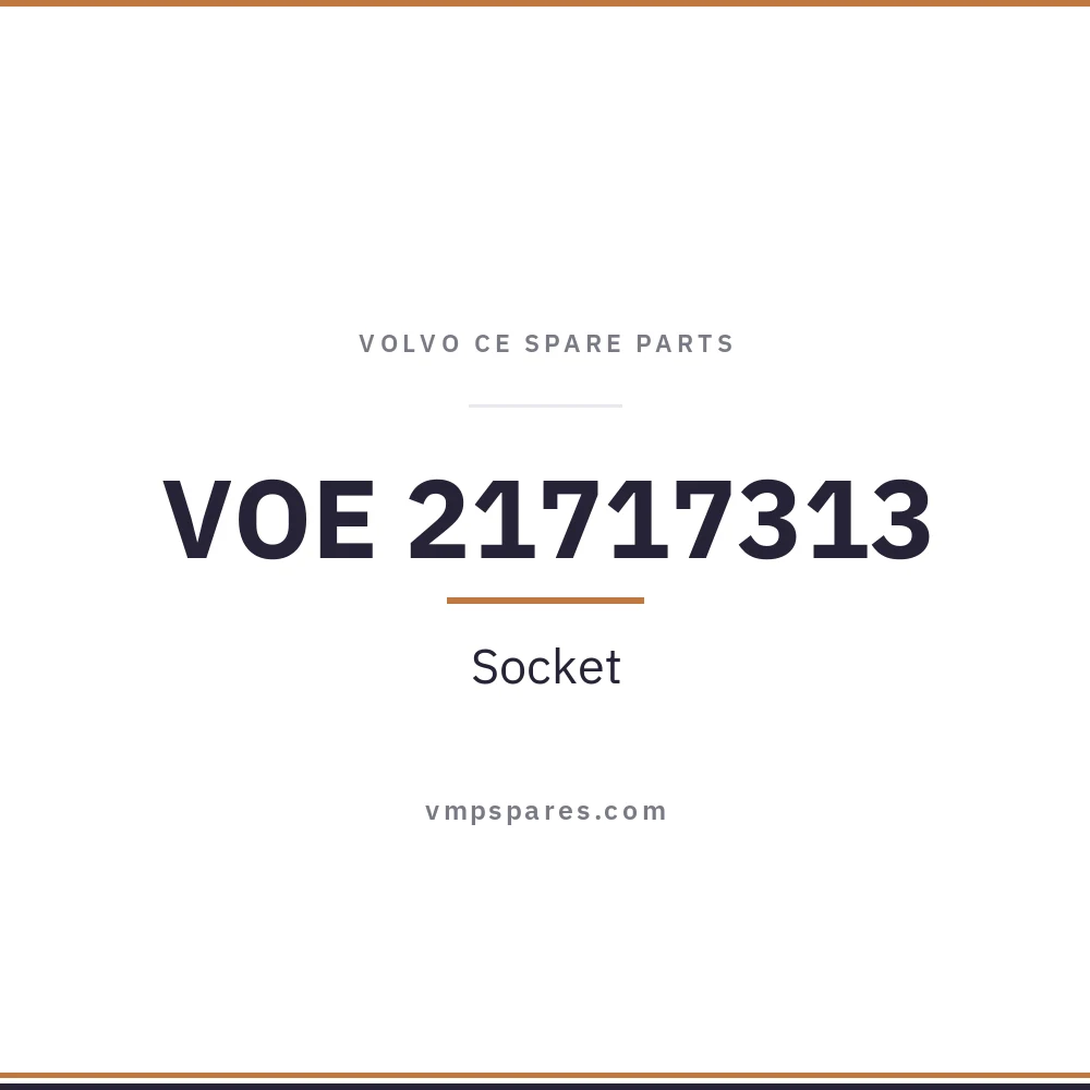 VOE 21717313 – Socket