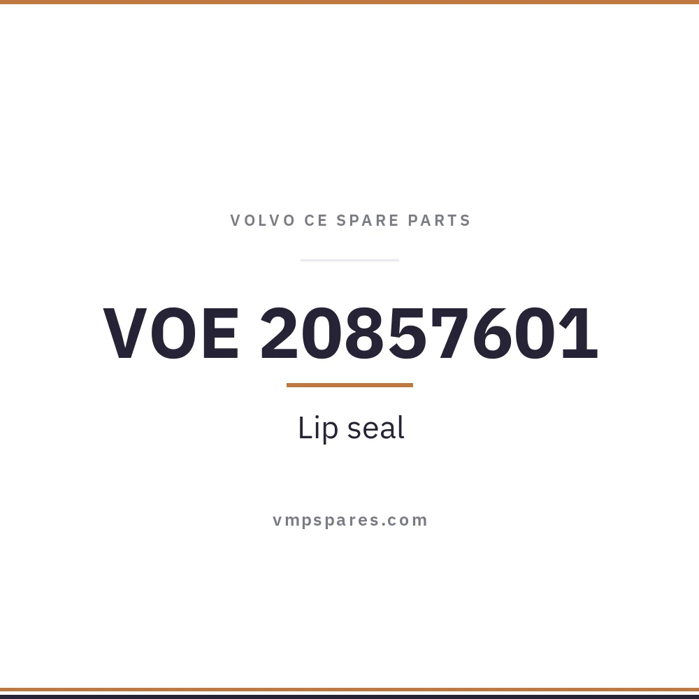 VOE 20857601 – Lip seal