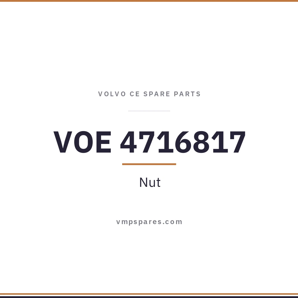 VOE 4716817 – Nut