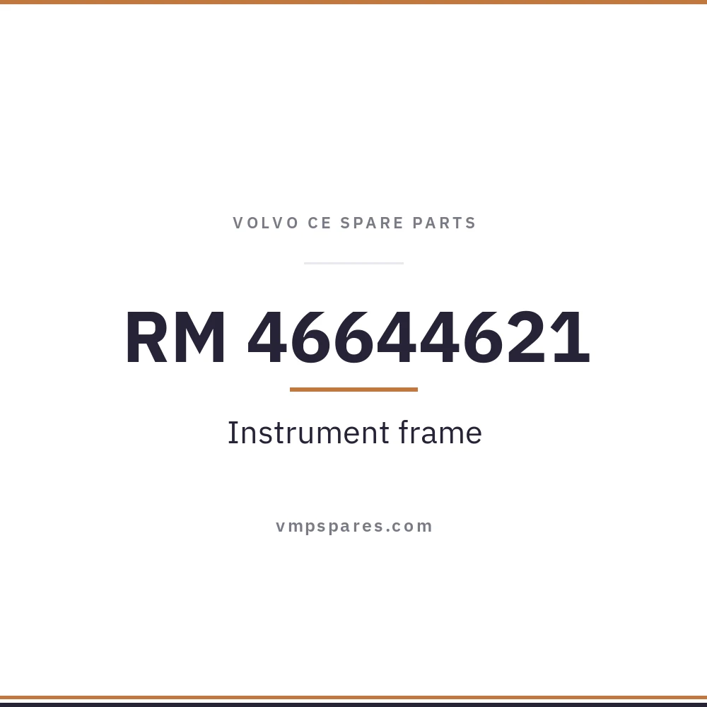 RM 46644621 – Instrument frame