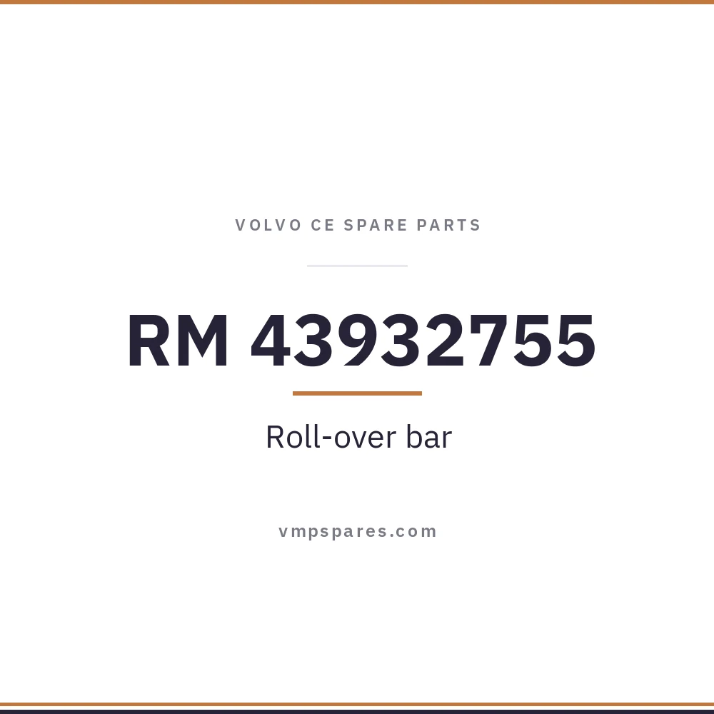 RM 43932755 – Roll-over bar