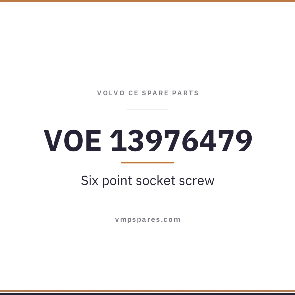 VOE 13976479 – Six point socket screw