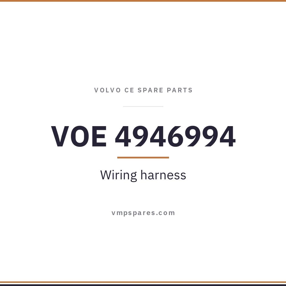 VOE 4946994 – Wiring harness