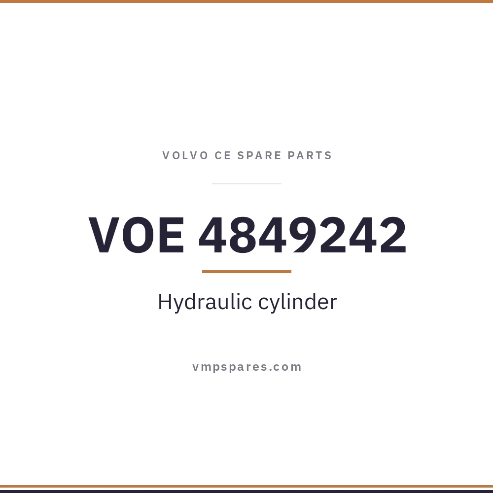 VOE 4849242 – Hydraulic cylinder