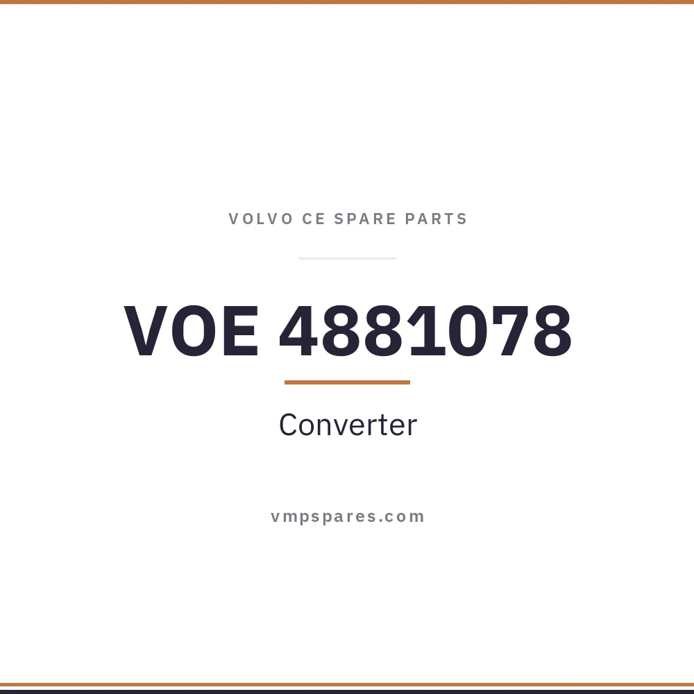 VOE 4881078 – Converter