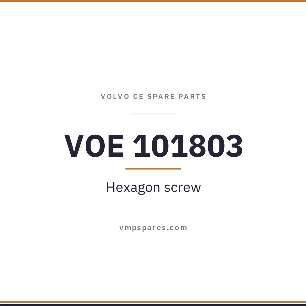 VOE 101803 – Hexagon screw
