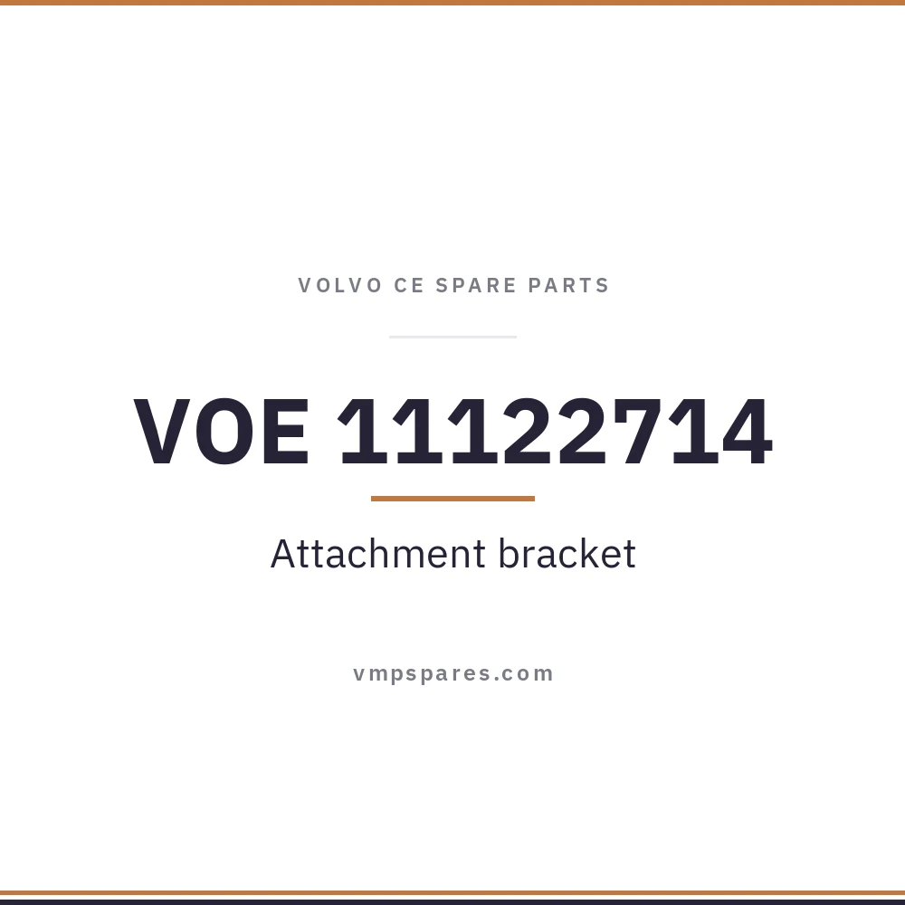 VOE 11122714 – Attachment bracket
