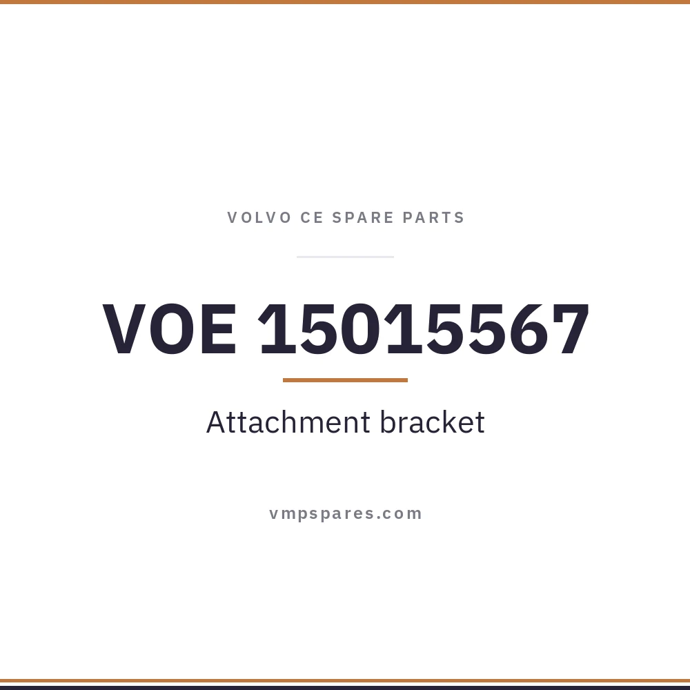 VOE 15015567 – Attachment bracket