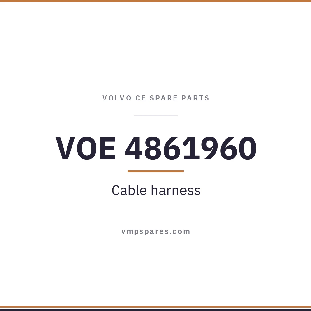 VOE 4861960 – Cable harness