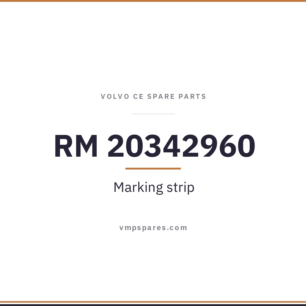 RM 20342960 – Marking strip