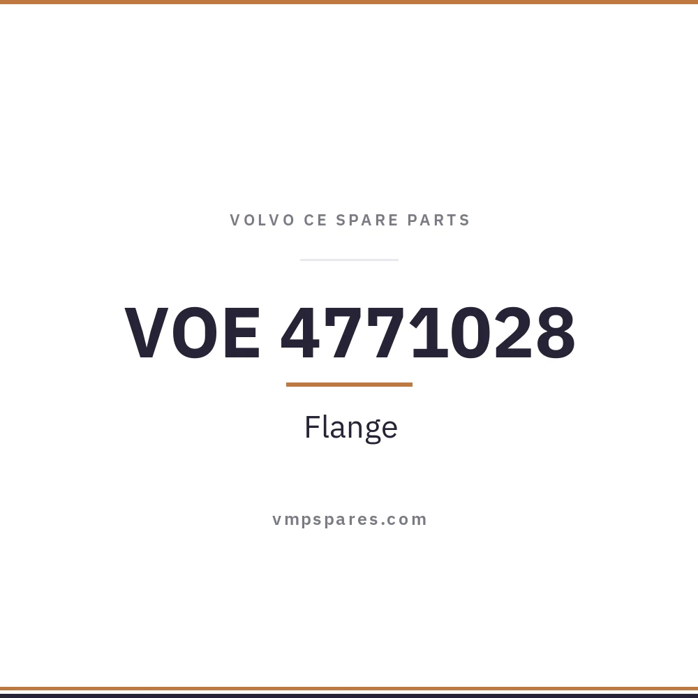 VOE 4771028 – Flange