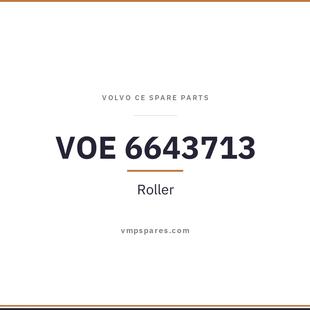 VOE 6643713 – Roller