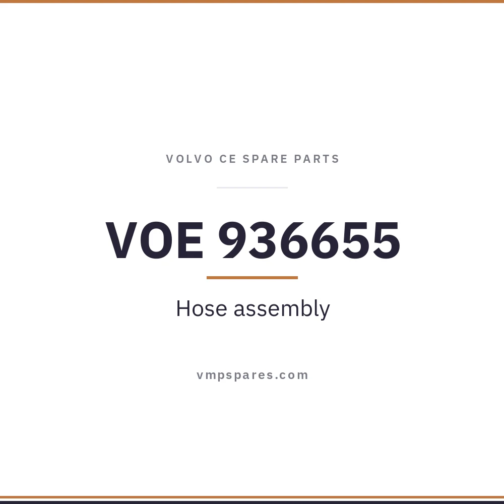 VOE 936655 – Hose assembly