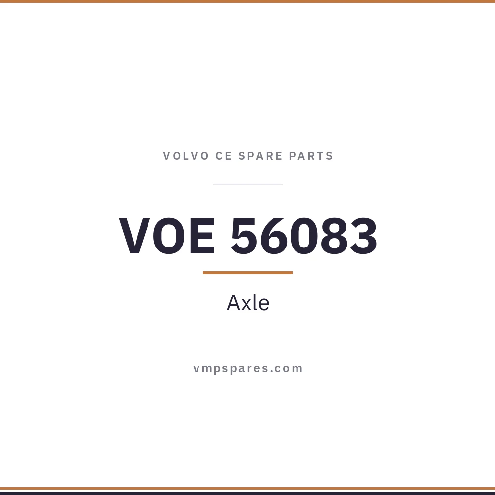 VOE 56083 – Axle