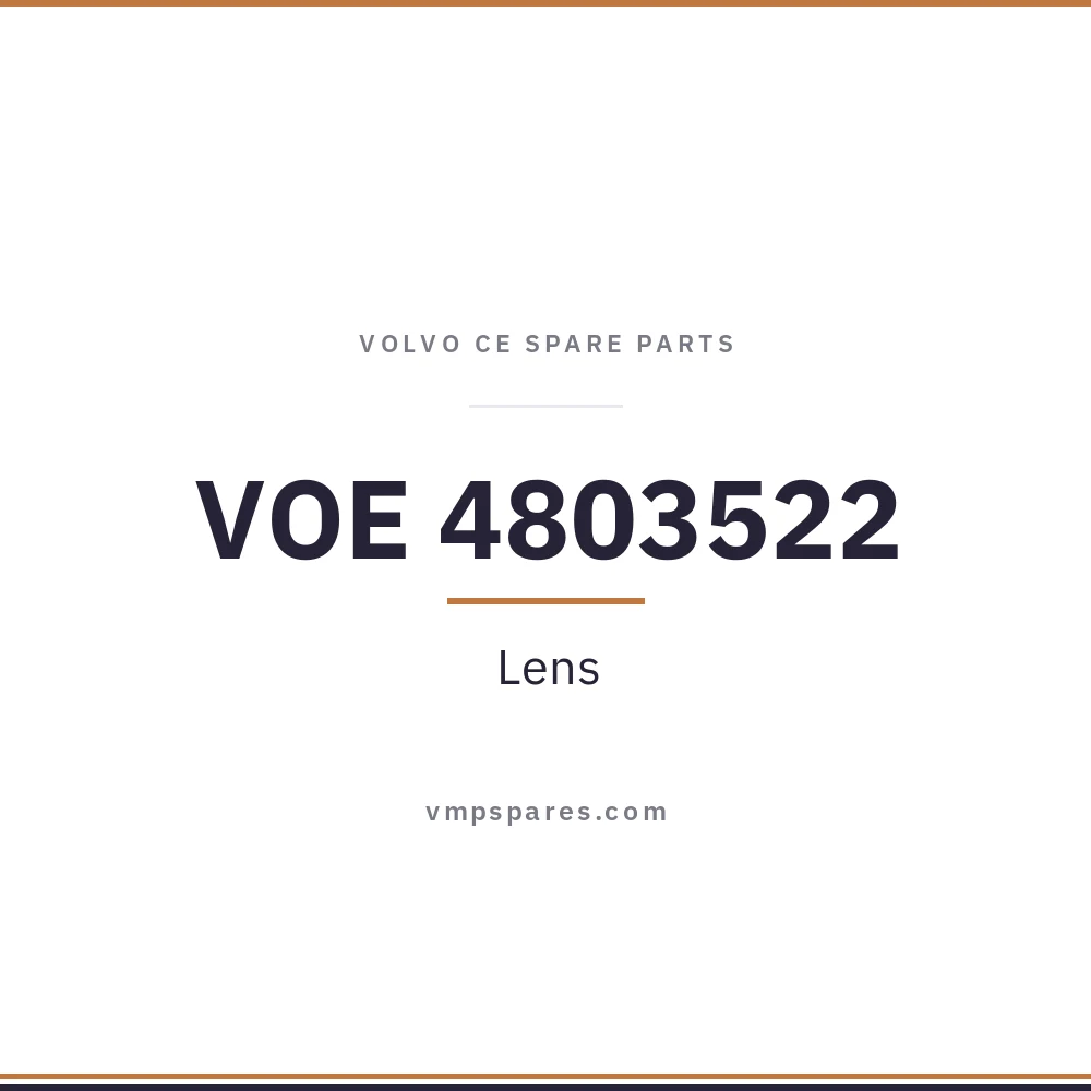 VOE 4803522 – Lens