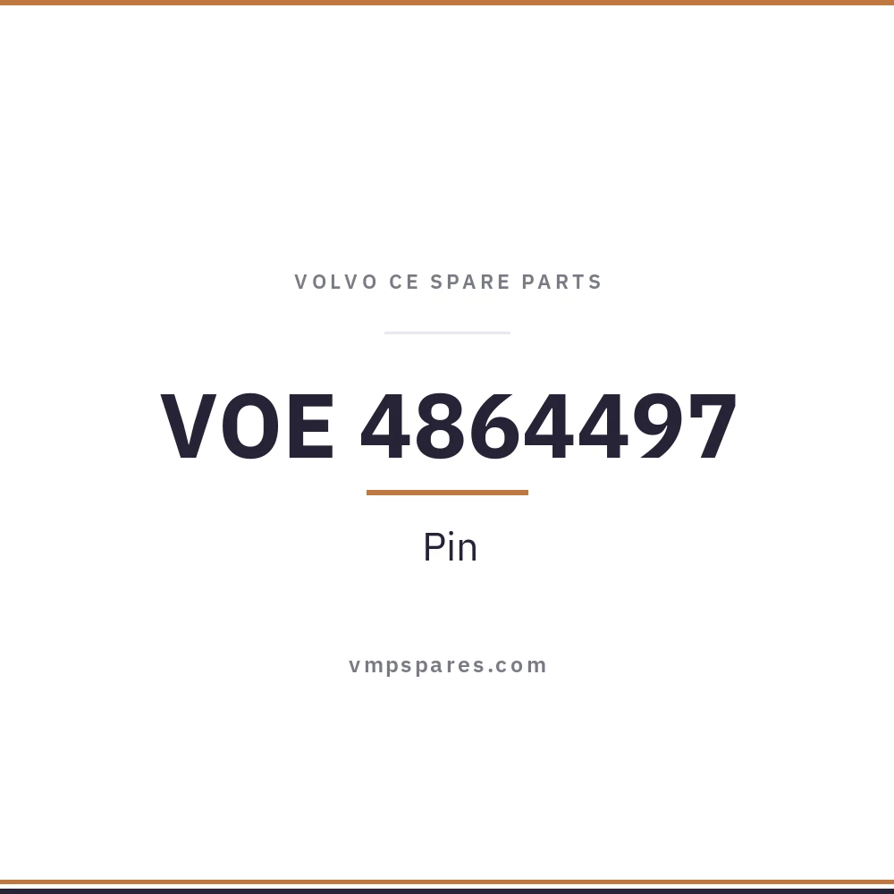 VOE 4864497 – Pin