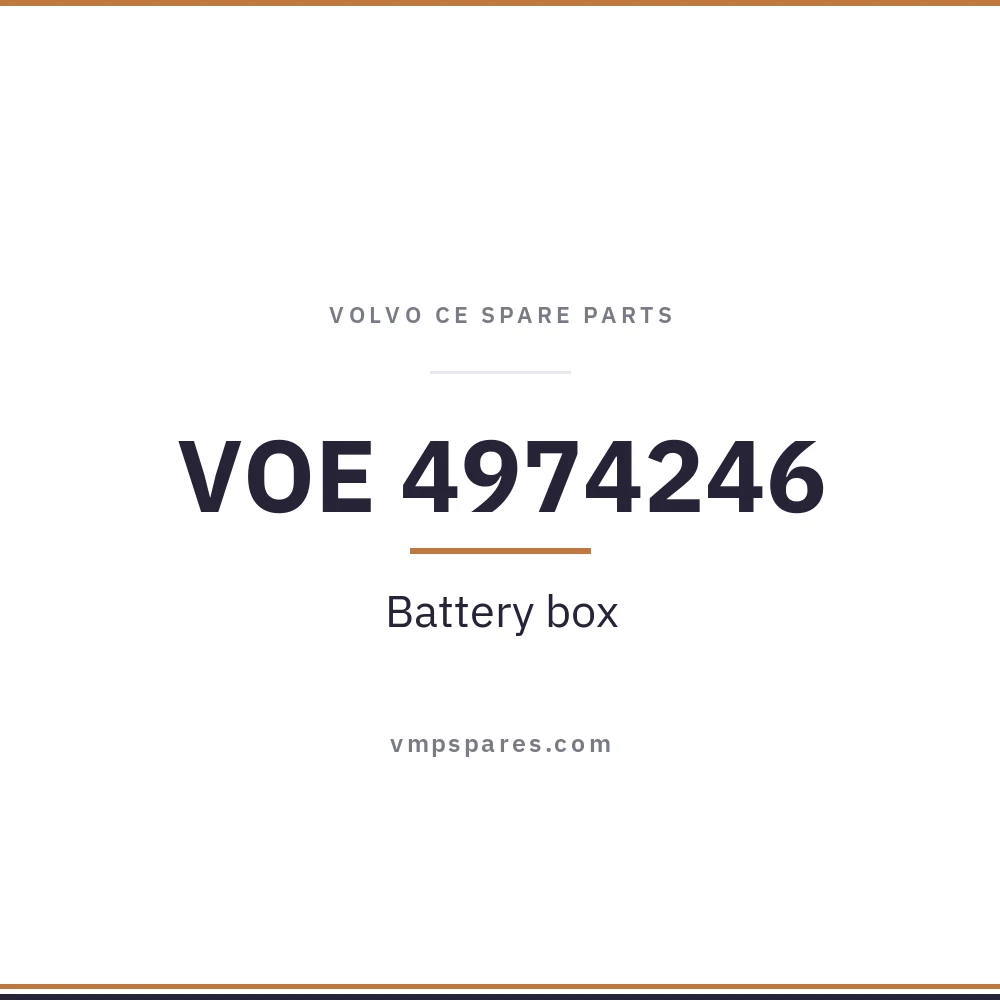 VOE 4974246 – Battery box