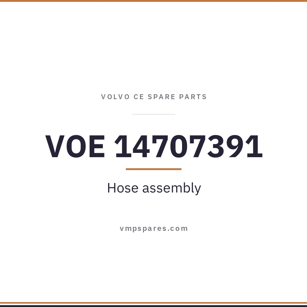 VOE 14707391 – Hose assembly
