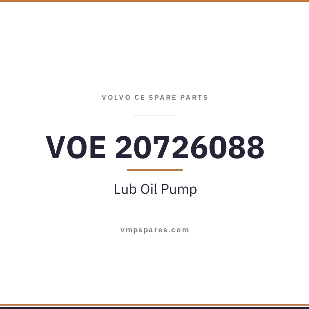 VOE 20726088 – Lub Oil Pump