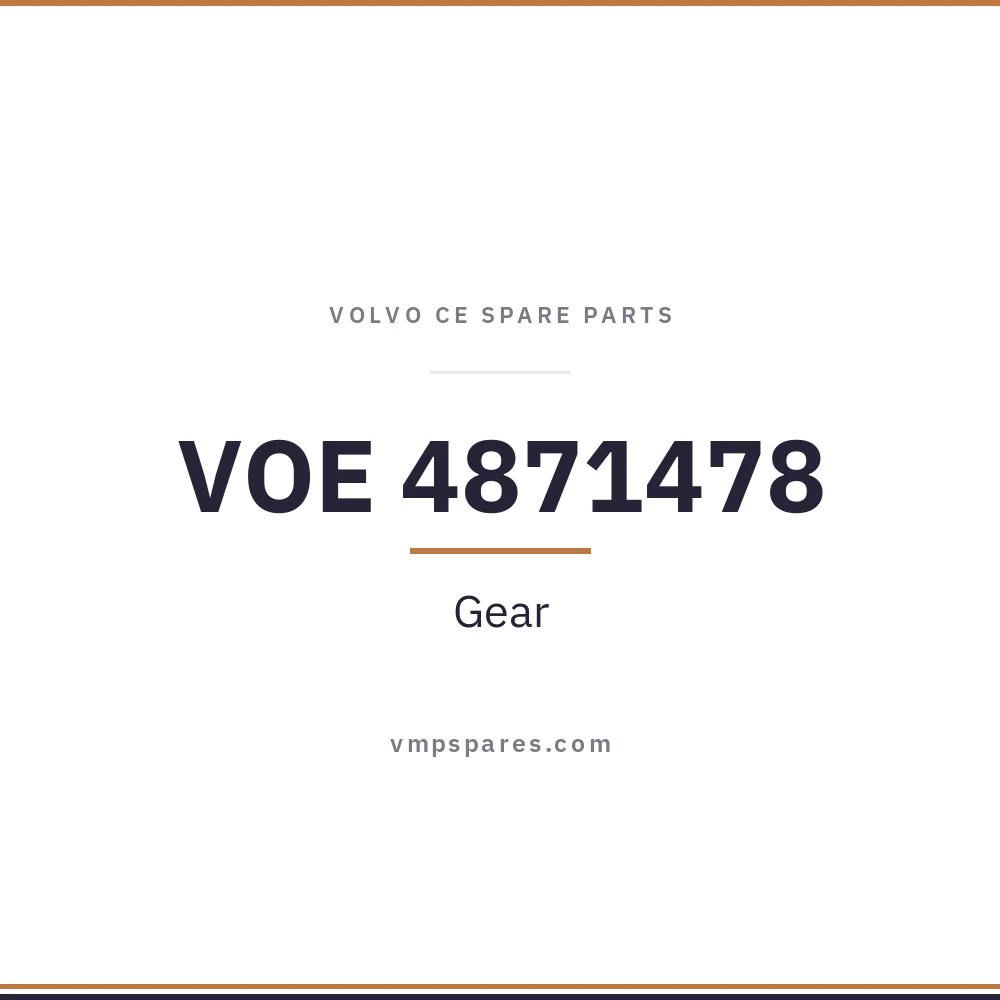 VOE 4871478 – Gear