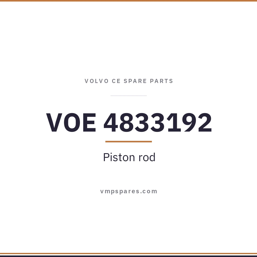 VOE 4833192 – Piston rod