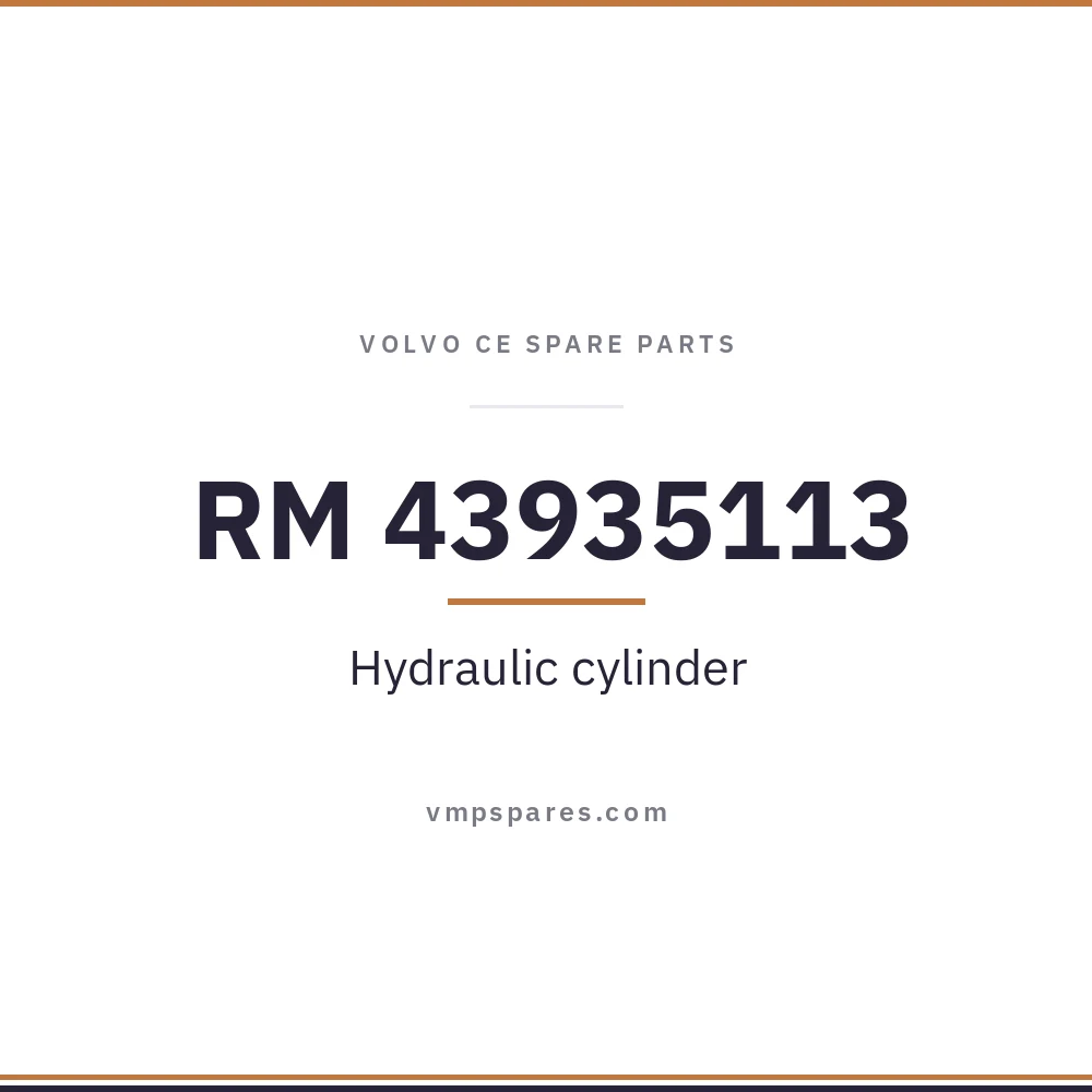RM 43935113 – Hydraulic cylinder
