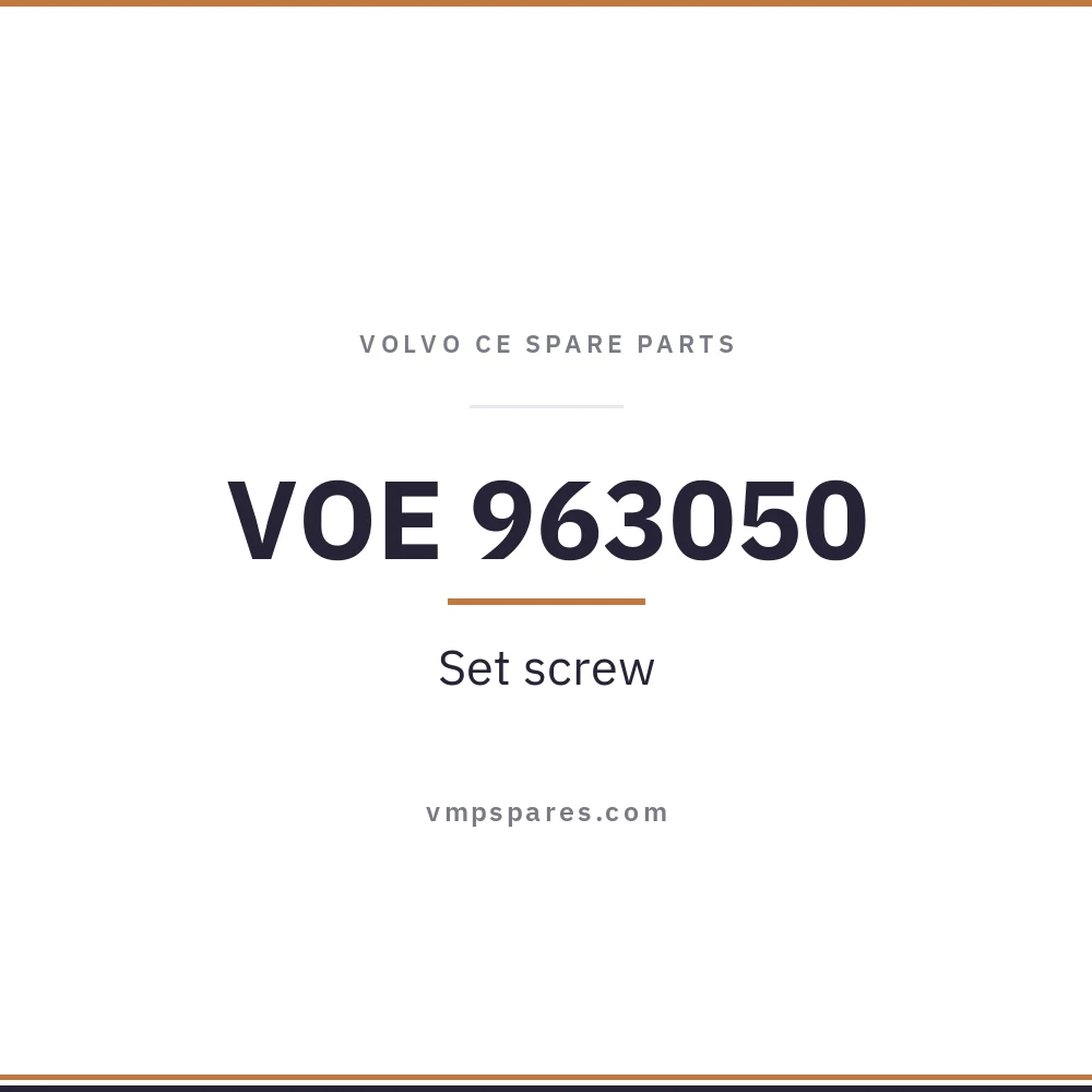 VOE 963050 – Set screw