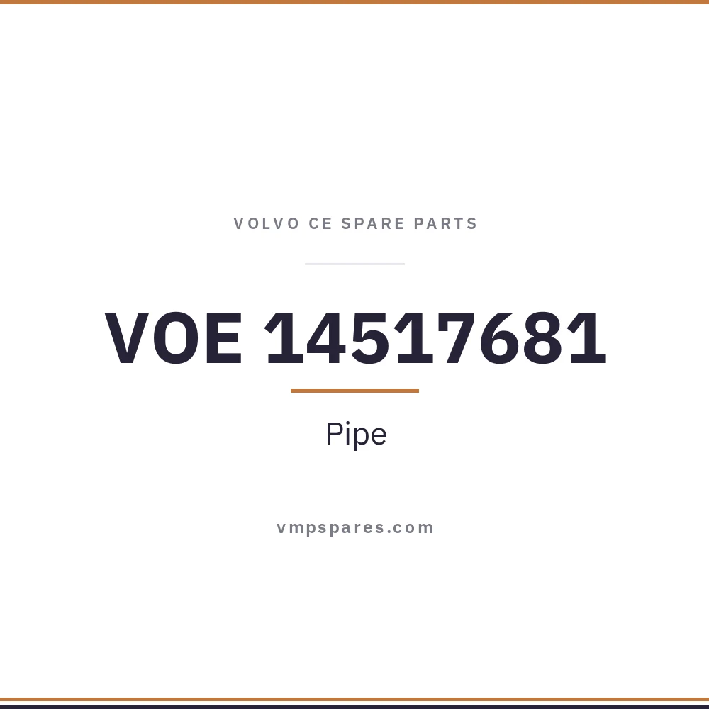 VOE 14517681 – Pipe